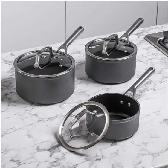 Set of cookware NINJA Food C33000 Stainless Steel Premium 3-Rice Cookware Set - Домакински съдове<<<Уреди за