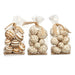 Set of Decorative Balls Gift Decor White Brown 14 x 31 x 10 cm (12 Units) - Декорация и Осветление<<<Дом
