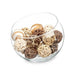 Set of Decorative Balls Gift Decor White Brown 8 x 22 x 8 cm 9 x 25 x 8 cm (12 Units) - Декорация и Осветление<<<Дом