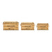 Set of decorative boxes Gift Decor Post Card Brown Wood - Декорация и Осветление<<<Дом Градина<<<BigBuy&&&Други