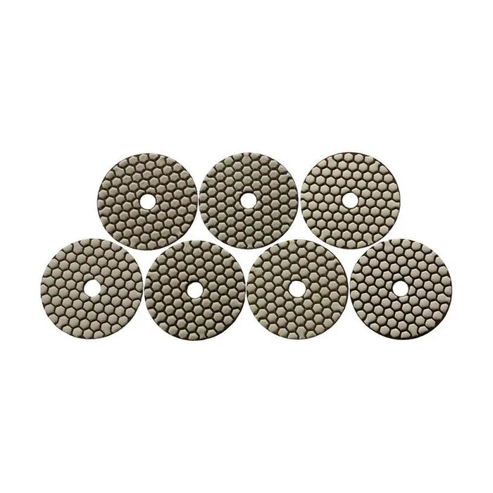 SET OF DIAMOND DRY POLISHING DISCS 7 PCS NEXTOOL SPD-710 - Кечета за полиране<<<Консумативи за