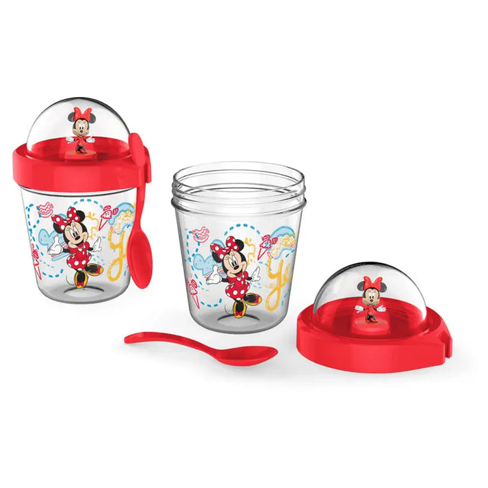 SET OF GLASS WITH FIGURE + MINNIE DISNEY BOARD GAME - Кутии за храна и купи<<<Домашни потреби<<<Кухня<<<Praktiker