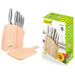 Set of knives 7el. MR-1411 Maestro - Kitchen knives (steel)AGD-NOZ<<<Home Appliance - ProductsAGD<<<ActionPL