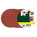 SET OF SANDING PADS 25 PCS. BOSCH K 80 - Шкурки за машинно шлайфане<<<Консумативи за електроинструменти<<<Инструменти и