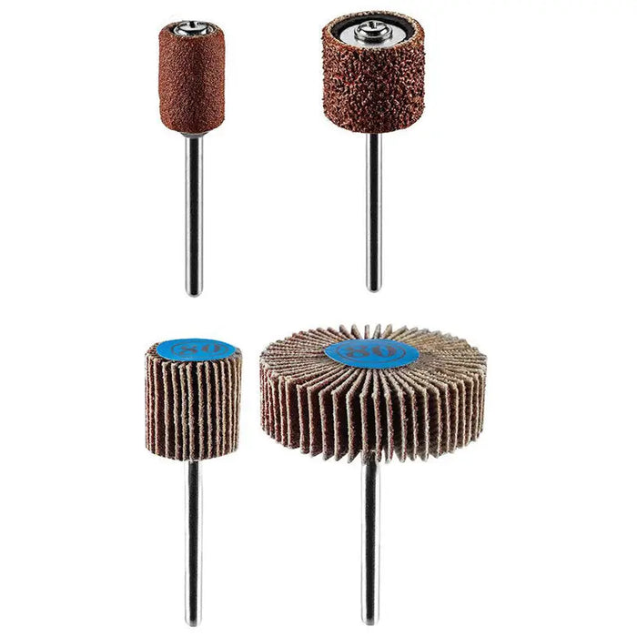 SET OF SANDPAPER AND GRIPPER 24 PIECES GRAPHITE 55H081 - Аксесоари за dremel<<<Консумативи за