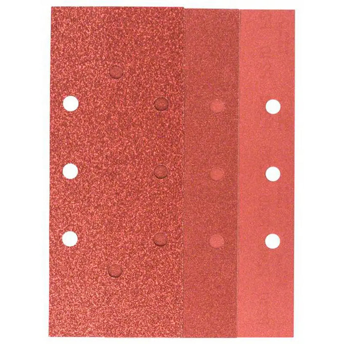SET OF SANDPAPERS FOR VIBROSE SLIPPERS 25 PCS. BOSCH - Шкурки за машинно шлайфане<<<Консумативи за