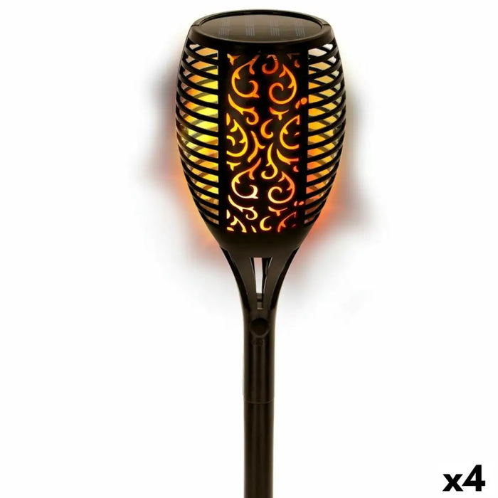 Set of solar garden lights Aktive 51 Plastic 11 x 77,5 x 11 cm (4 Units) - Декорация и Осветление<<<Дом