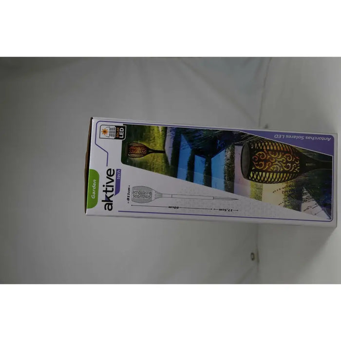 Set of solar garden lights Aktive 51 Plastic 11 x 77,5 x 11 cm (4 Units) - Декорация и Осветление<<<Дом