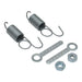 SET OF SPRINGS AND PLATES FOR MOUNTING THE SEMI-CONSOLE IZYAPI long - Резервни части и аксесоари<<<Санитарна керамика и