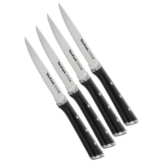 Set of steak knives TEFAL Ice Force 4 pcs. 11 cm. K232S414 - Домакински съдове<<<Уреди за кухня<<<Малки
