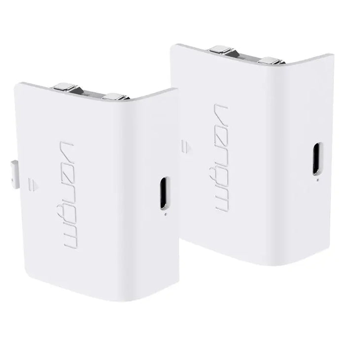 Set of two rechargeable batteries for Xbox Series X/S Venom White VS2872 - Плеър DVD<<<Конзоли и аксесоари<<<ТВ Аудио
