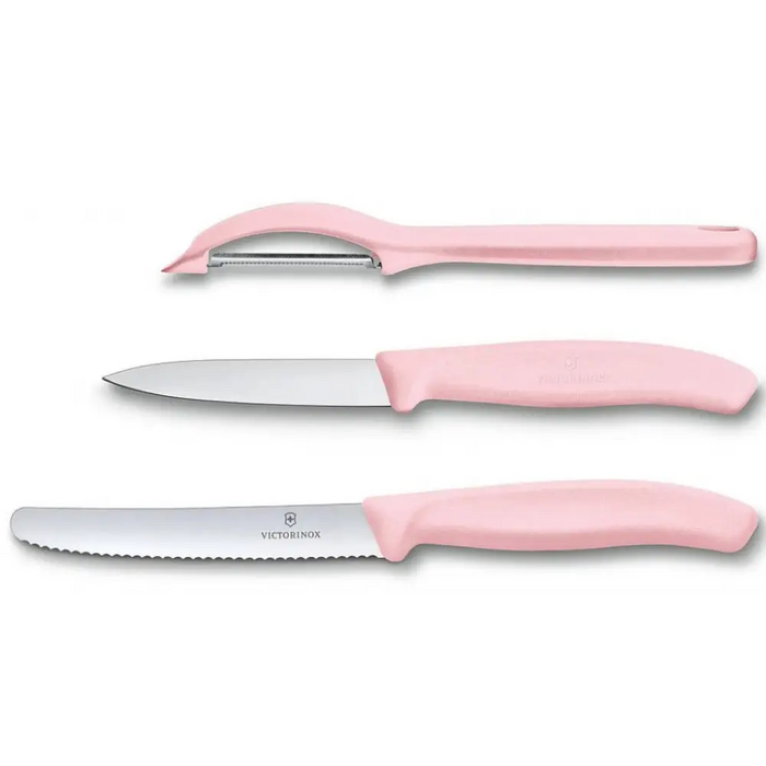 Set Victorinox Trend Color peeler + 2 knife light pink 6.7116.31L52 - Домакински прибори<<<За Кухнята<<<Малки