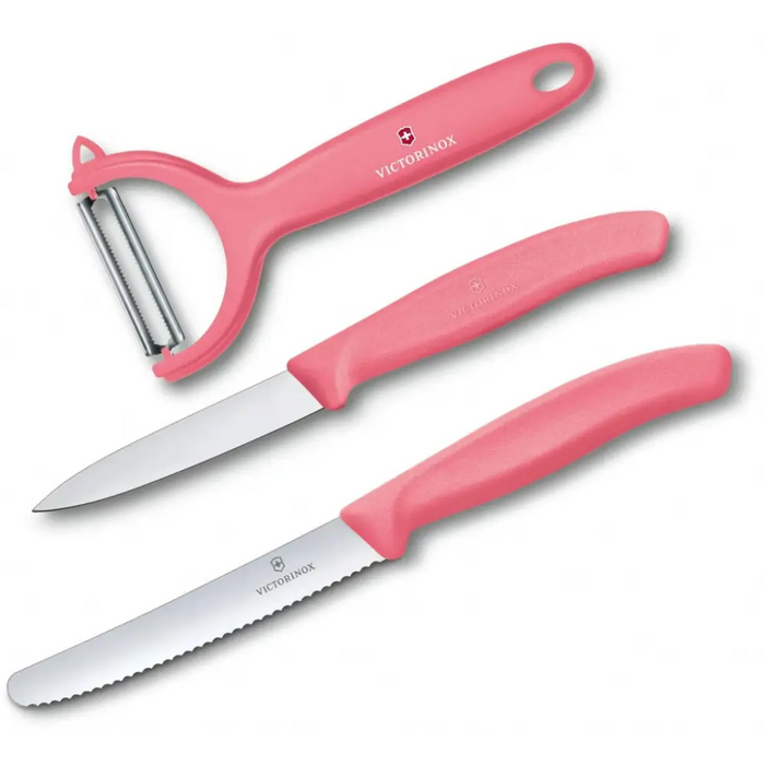 Set Victorinox Trend Color peeler + 2 knife pink 6.7116.33L12 - Домакински прибори<<<За Кухнята<<<Малки