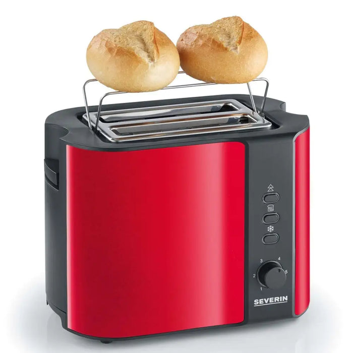 Severin AT 2217 toaster 2 slice(s) 800 W Metallic Red - ToastersAGD-TOS<<<Home Appliance - ProductsAGD<<<ActionPL