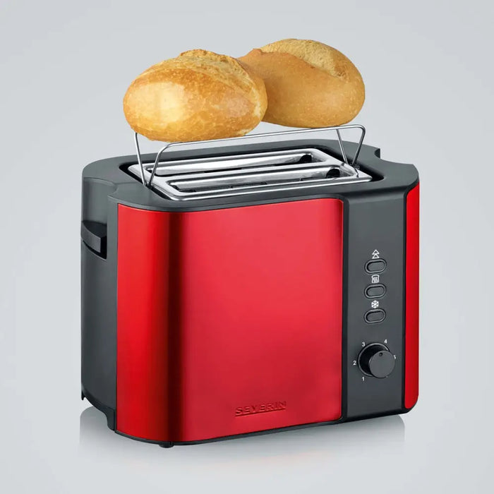 Severin AT 2217 toaster 2 slice(s) 800 W Metallic Red - ToastersAGD-TOS<<<Home Appliance - ProductsAGD<<<ActionPL
