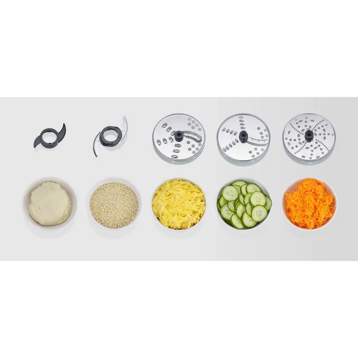 Severin KM 3892 food processor 1200 W 1.5 L Black Stainless steel Transparent - Food processorsAGD-ROK<<<Home Appliance