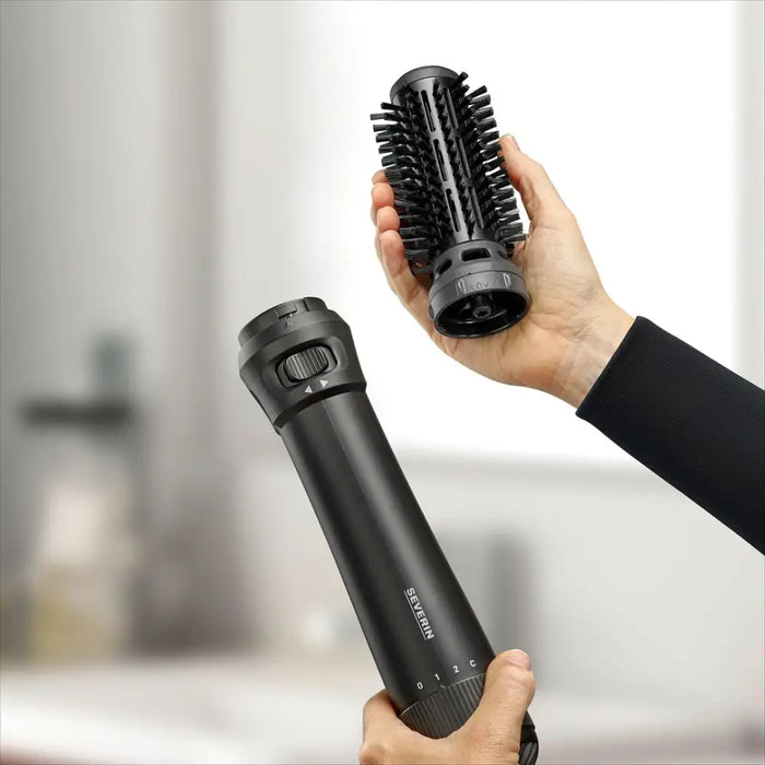 Severin WL 0241 hair styling tool Hot air brush Warm Black 1000 W 1.8 m - Hair curlers and dryersAGD-SLO<<<Home