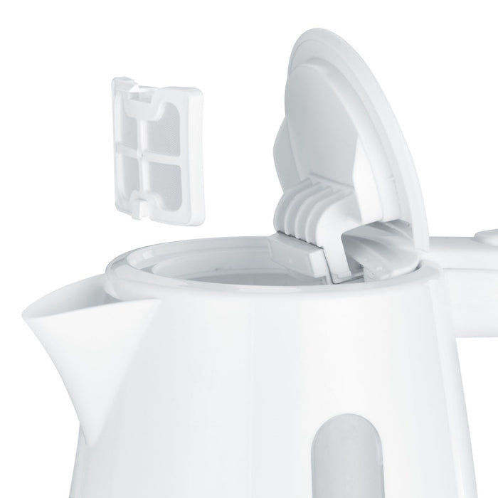 Severin WK 3411 electric kettle 1 L 2200 W White