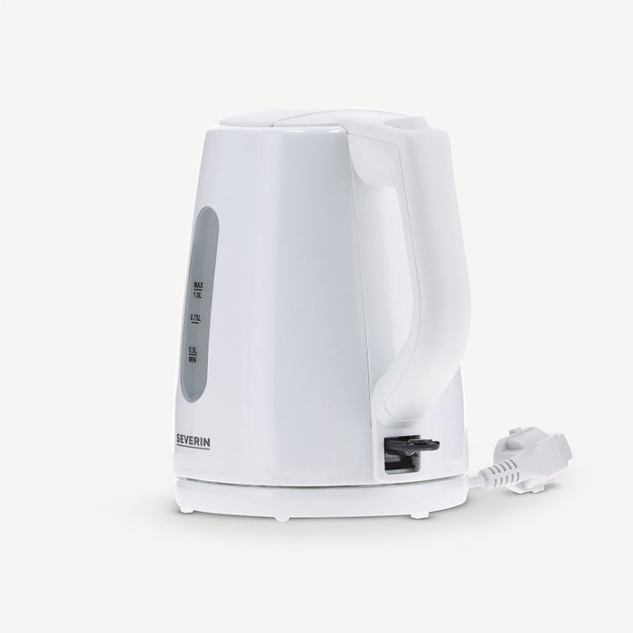 Severin WK 3411 electric kettle 1 L 2200 W White
