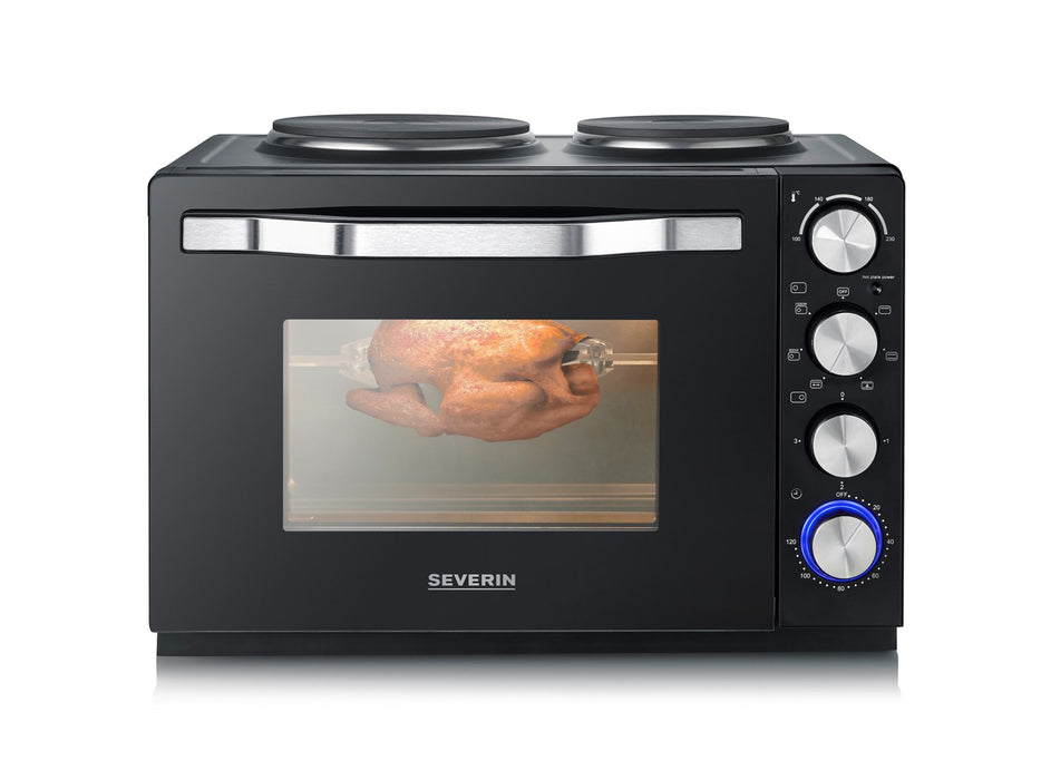 Severin TO 2074 toaster oven 30 L 2500 W Black Grill