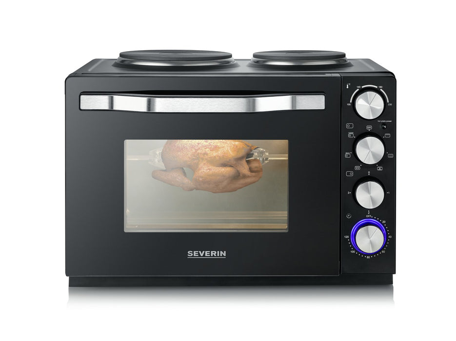 Severin TO 2074 toaster oven 30 L 2500 W Black Grill