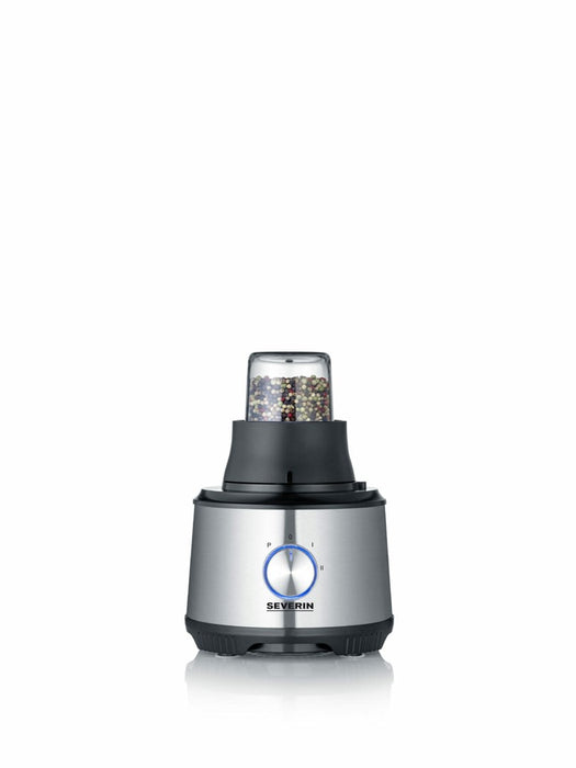 Severin KM 3892 food processor 1200 W 1.5 L Black, Stainless steel, Transparent