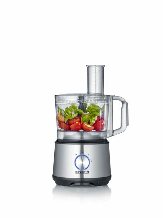 Severin KM 3892 food processor 1200 W 1.5 L Black, Stainless steel, Transparent