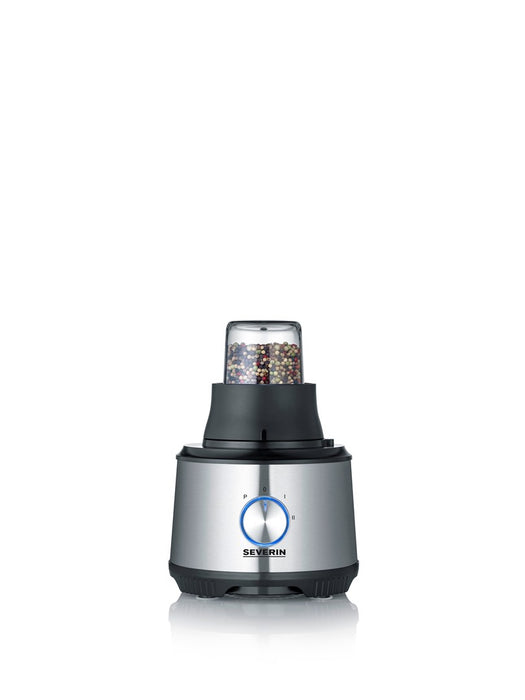 Severin KM 3892 food processor 1200 W 1.5 L Black, Stainless steel, Transparent