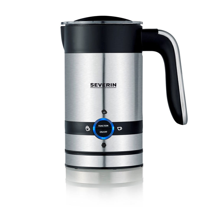 Severin SM 3584 milk frother/warmer Automatic Black, Stainless steel