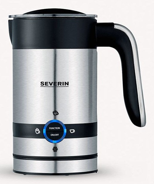 Severin SM 3584 milk frother/warmer Automatic Black, Stainless steel