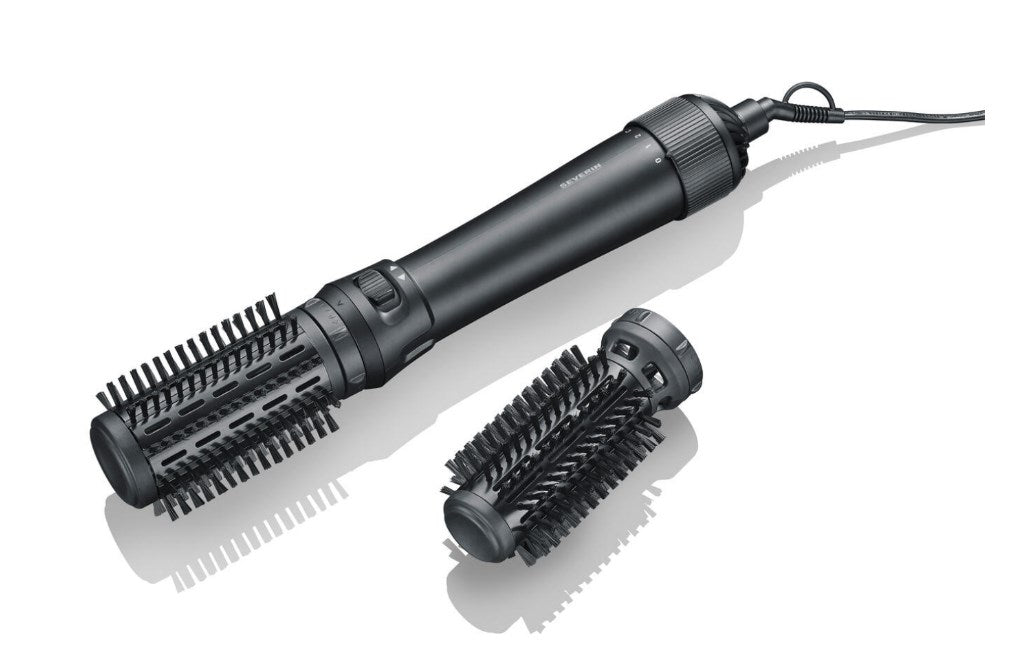 Severin WL 0241 hair styling tool Hot air brush Warm Black 1000 W 1.8 m