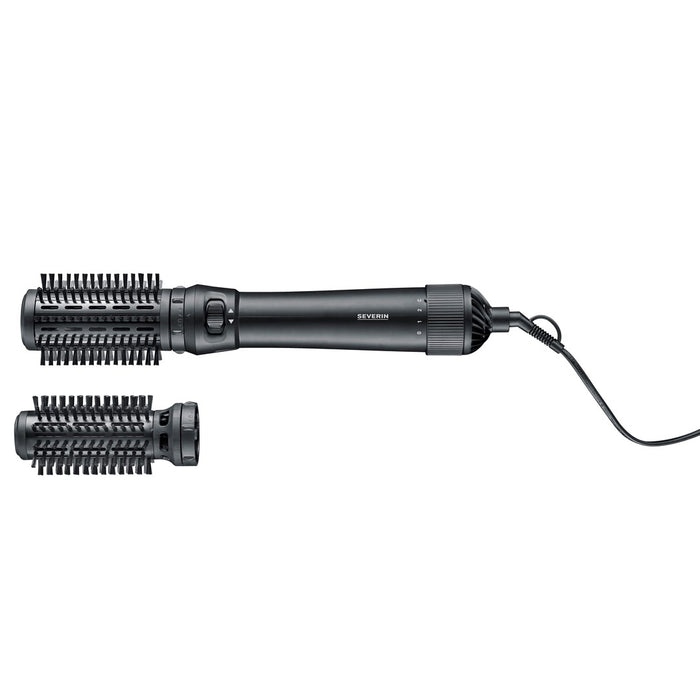 Severin WL 0241 hair styling tool Hot air brush Warm Black 1000 W 1.8 m