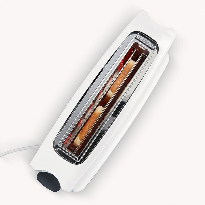 Severin AT 2232 toaster 2 slice(s) 800 W Grey, White