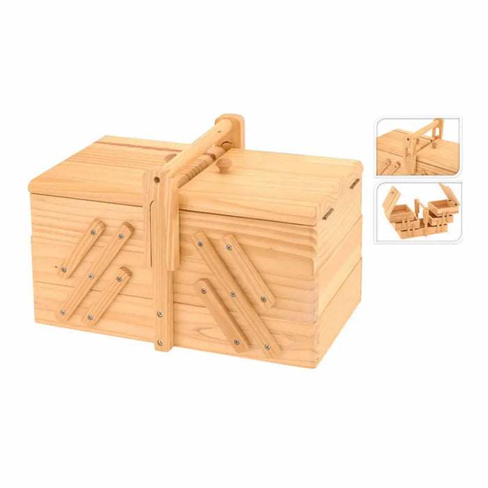 Sewing kit Excellent Houseware 784610430 30 x 17,5 x 19 cm - Почистване Прахосмукачки И Гладене<<<Дом