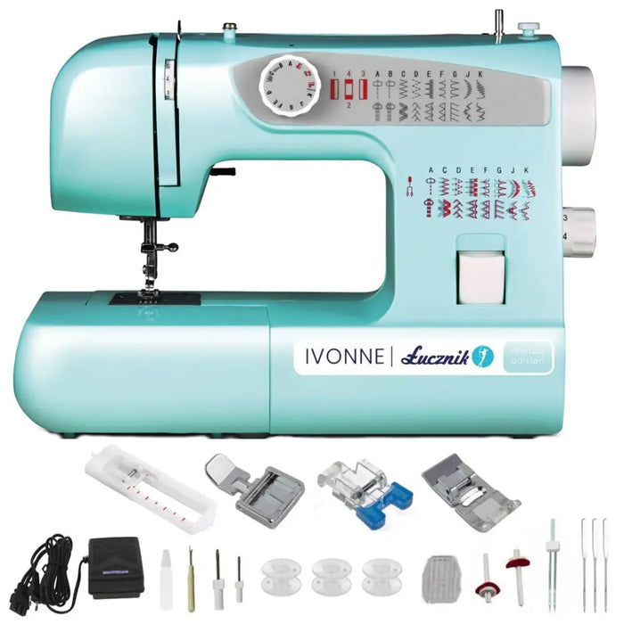 Sewing machine ŁUCZNIK IVONNE Mint - Sewing machinesAGD-MSZ<<<Home Appliance - ProductsAGD<<<ActionPL