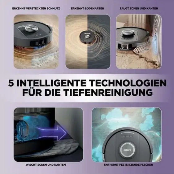 Shark PowerDetect NeverTouch 2-in-1 RV2800YEEU robot vacuum cleaner - Прахосмукачки робот<<<Прахосмукачки<<<Малки