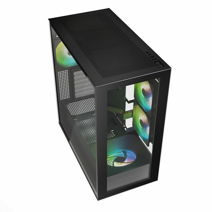 ATX Semi-tower Box Sharkoon Rebel C60 Black