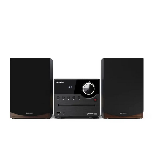 Sharp Audio Systems XL-B512(BR) HI-FI MICRO SYSTEM 45W total max power output FM PLL tuner Bluetooth v5.0 CD player USB