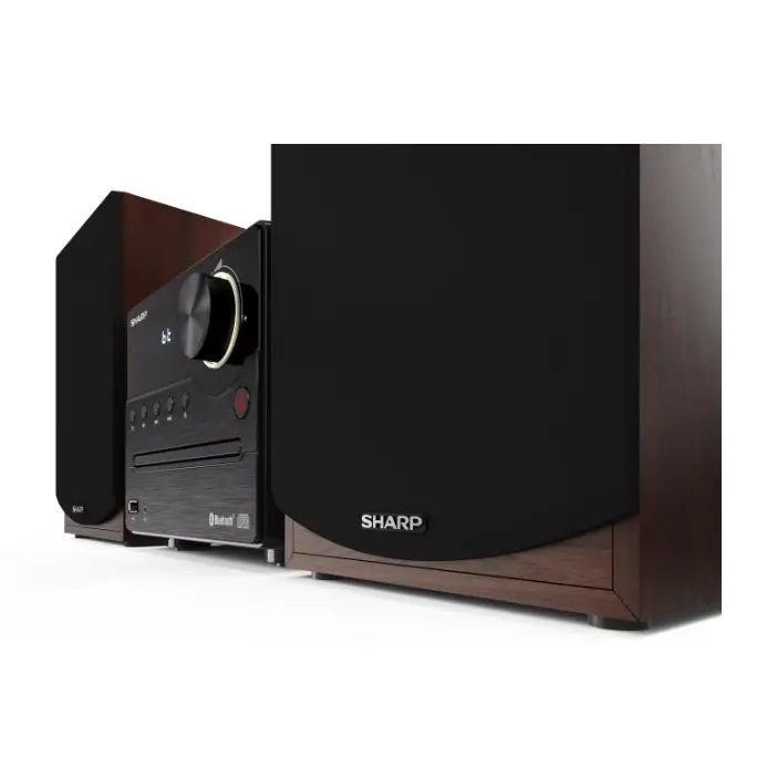 Sharp Audio Systems XL-B512(BR) HI-FI MICRO SYSTEM 45W total max power output FM PLL tuner Bluetooth v5.0 CD player USB