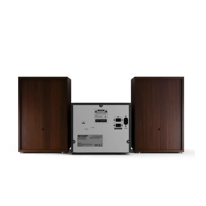 Sharp Audio Systems XL-B512(BR) HI-FI MICRO SYSTEM 45W total max power output FM PLL tuner Bluetooth v5.0 CD player USB