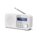 Sharp Radios DR-P420(WH) PORTABLE DIGITAL RADIO Bluetooth 5.0 20 DAB+/DAB/FM Auto time/date LCD Display Dual