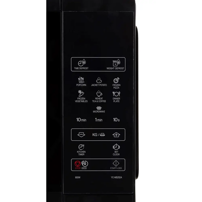 SHARP YC-MS252AE-B microwave oven - Freestanding microwavesAGD-KMW<<<Home Appliance - ProductsAGD<<<ActionPL