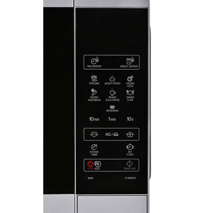 SHARP YC-MS252AE-S microwave oven - Freestanding microwavesAGD-KMW<<<Home Appliance - ProductsAGD<<<ActionPL