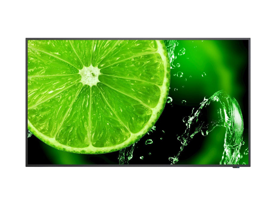 Wide-format display NEC MultiSync E498, 49", UHD, 400cd/m2, Direct LED backlight, 16/7 proof, Media Player