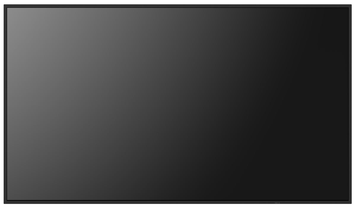 SHARP MultiSync E759 widescreen display, 75", UHD, 350cd/m2, D-LED backlight, 16/7 proof, USB MediaPlayer