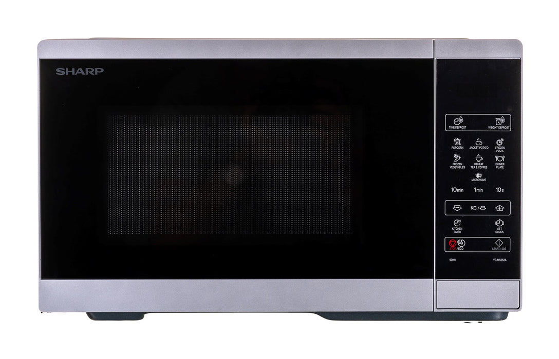 SHARP YC-MS252AE-S microwave oven