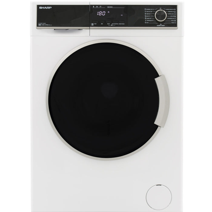 Washing machine Sharp ES-HFB712AWC*** , 1200 rpm, 7.00 kg, C , White