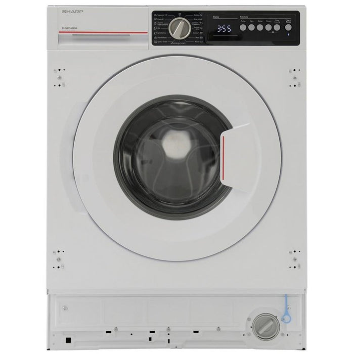 Built-in washing machine Sharp ES-NIB714BWNA-EE , 1400 rpm, 7.00 kg, A , White