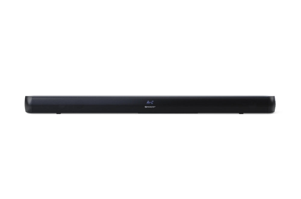 Sharp Soundbar HT-SB147, 150W 2.0 HDMI & BLUETOOTH, wireless music streaming, HDMI ARC/CEC, USB playback, 3.5mm Aux-in, Digital Optical Audio Input, Matt black