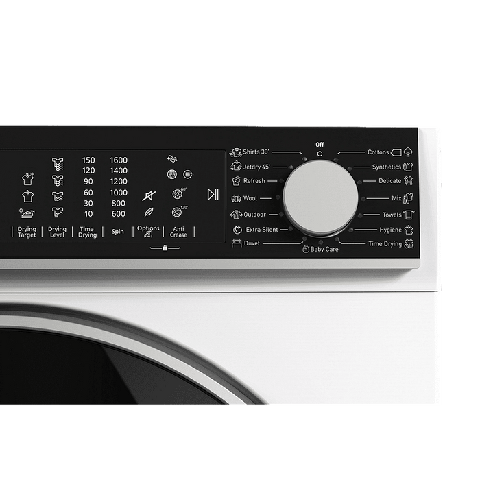 Dryer Sharp KD-NHL9S9GW4, 9 kg, C, C, White